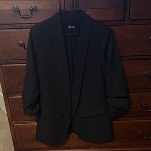 Fabrik black boyfriend blazer
